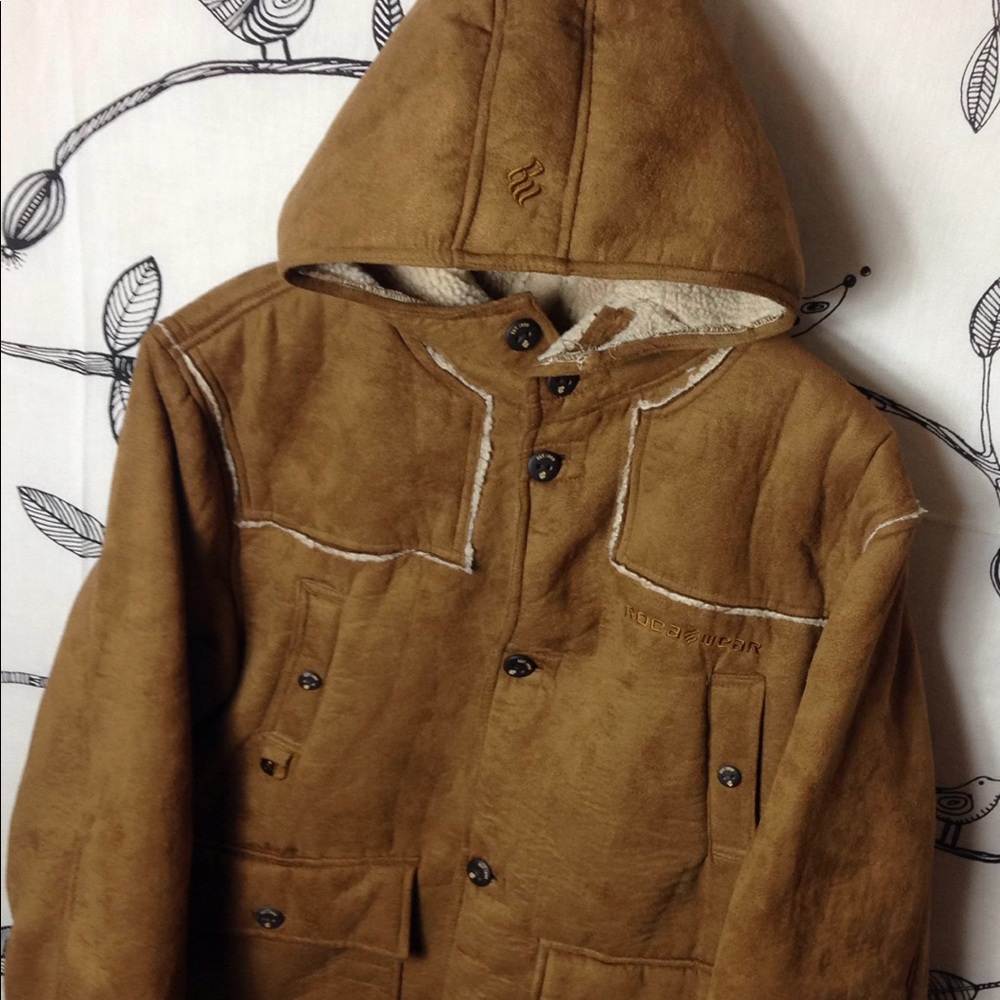 Rocawear Brown Hooded Jacket